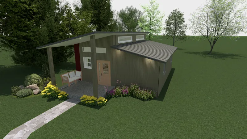 Family suite with modern architecture and multi-generational design