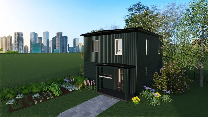 Sanctuary garden suite with premium finishes and rooftop access